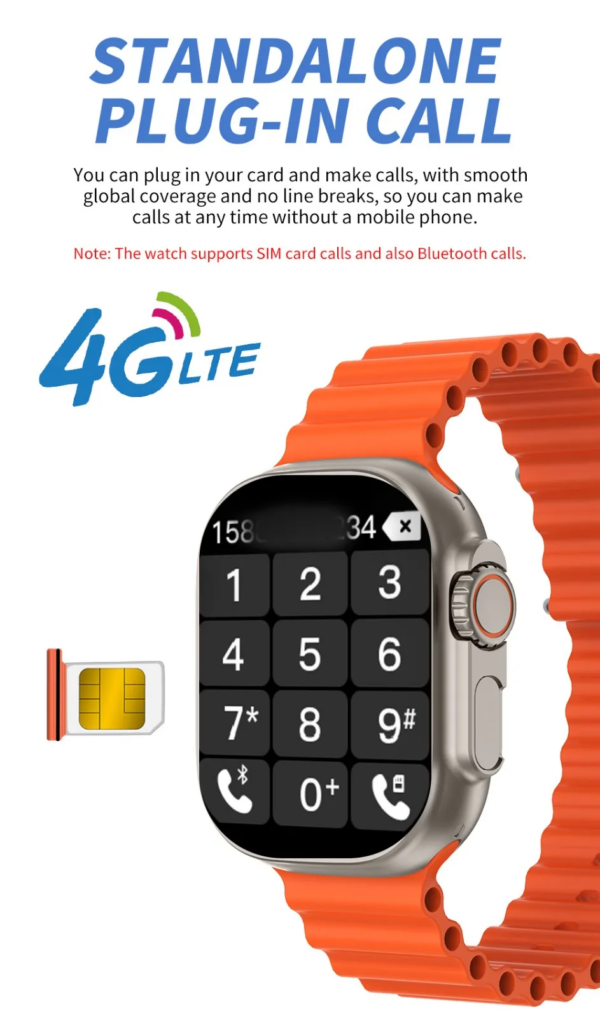 ⁦• Smart watch BW10 PRO 4G⁩ - الصورة ⁦2⁩